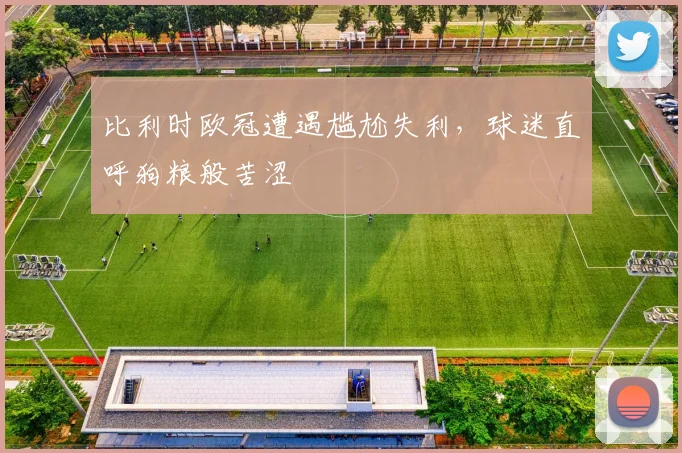 比利时欧冠遭遇尴尬失利,球迷直呼狗粮般苦涩
