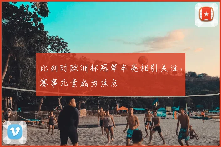 比利时欧洲杯冠军车亮相引关注,赛事元素成为焦点