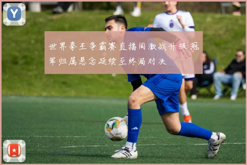 世界拳王争霸赛直播间激战升级 冠军归属悬念延续至终局对决