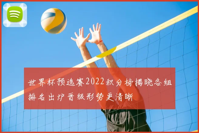 世界杯预选赛2022积分榜揭晓各组排名出炉晋级形势更清晰
